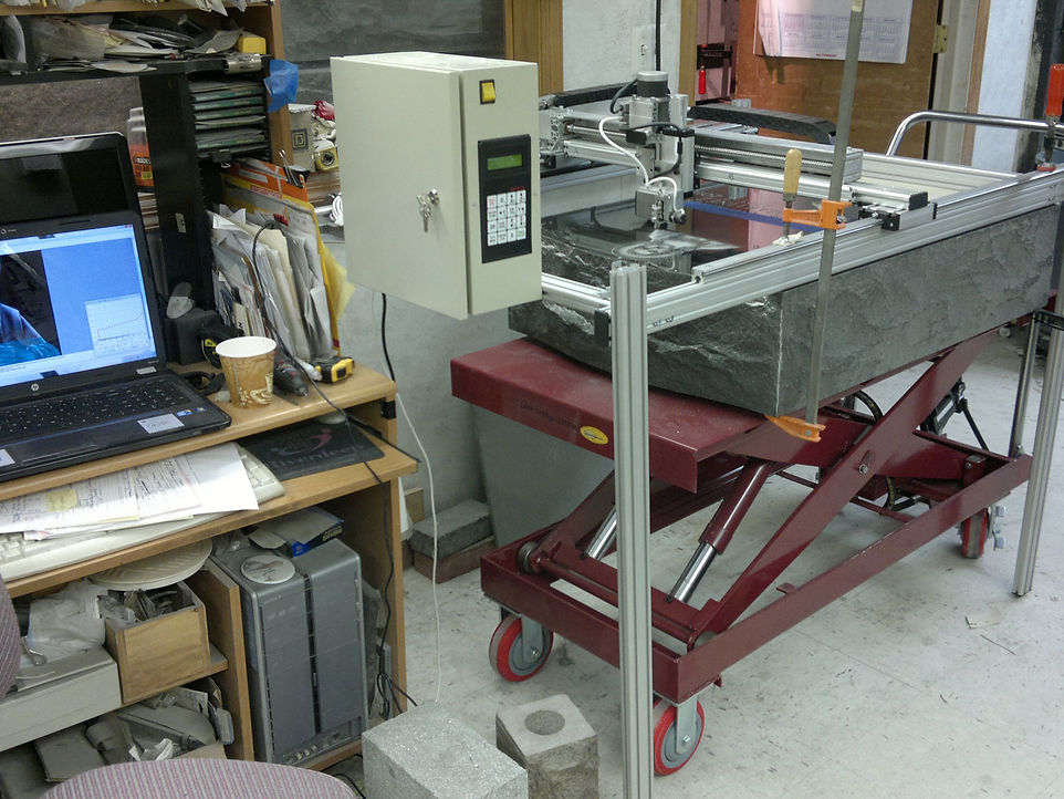 Станок САУНО в работе