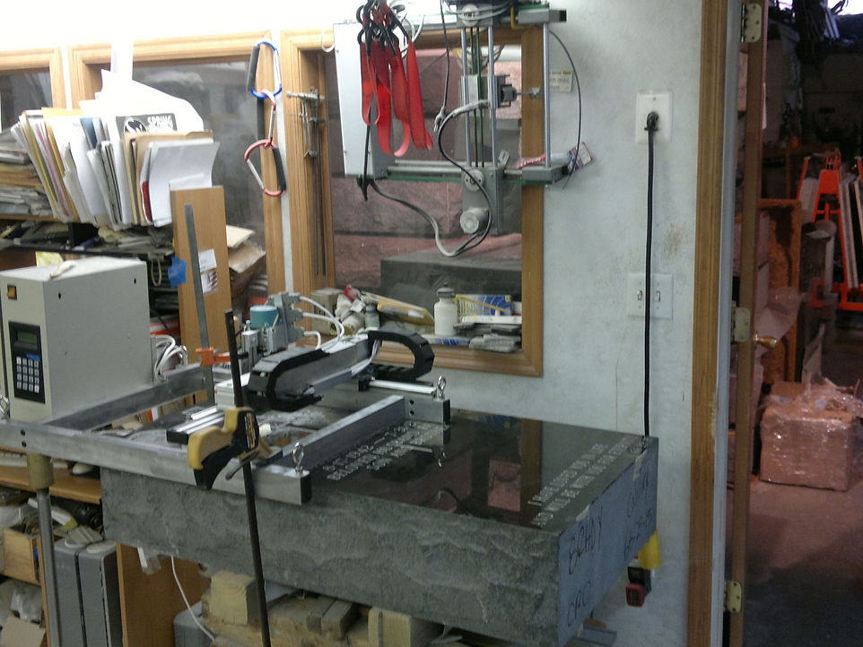 Станок САУНО в работе