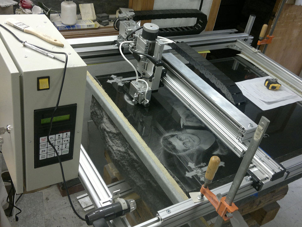 Станок САУНО в работе