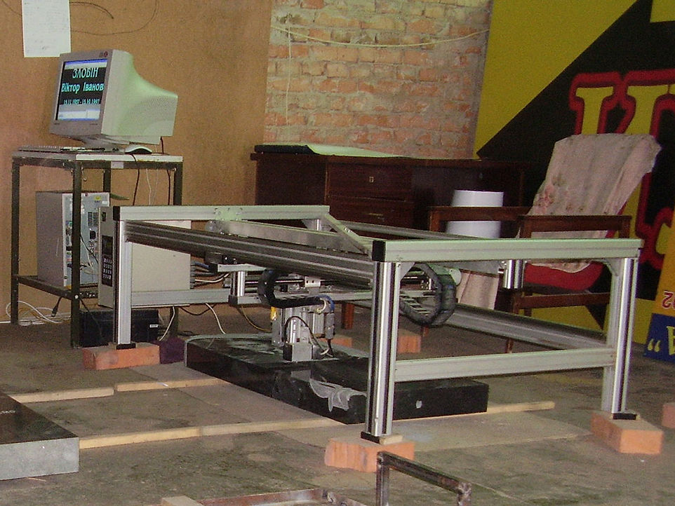 Станок САУНО в работе