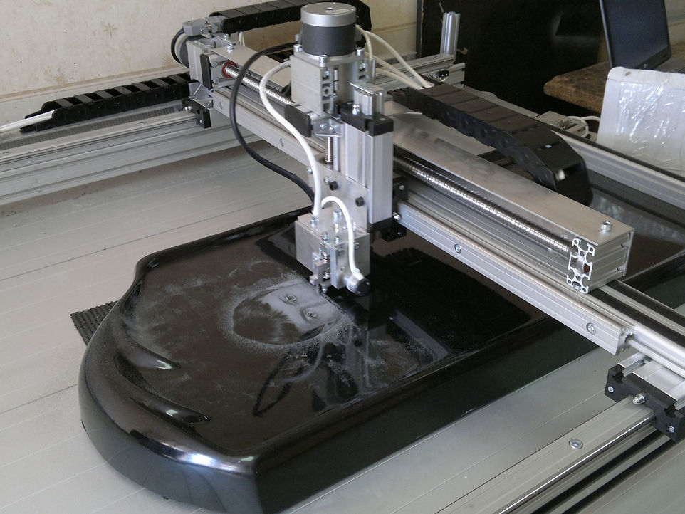 Гравировка на пластике (без покраски!)