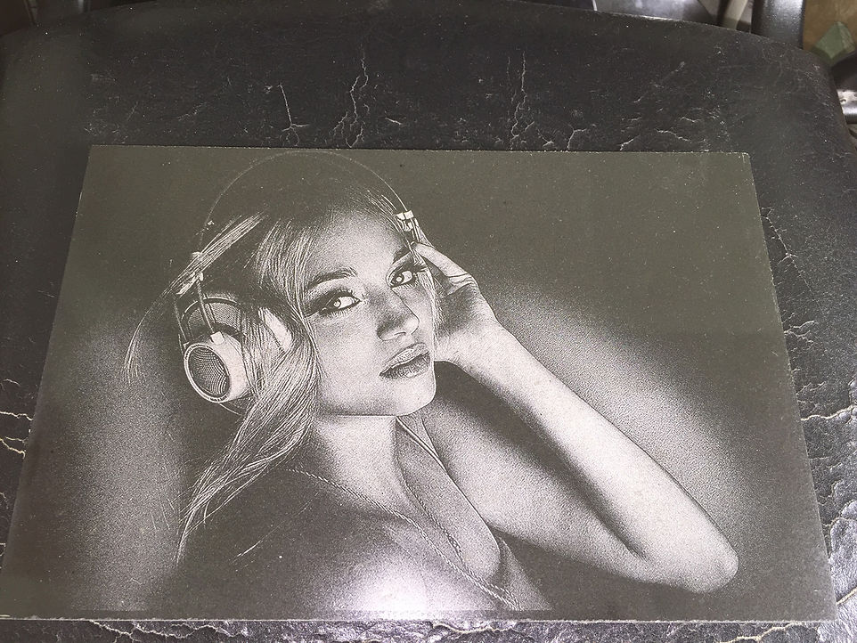 Образец лазерной гравировки