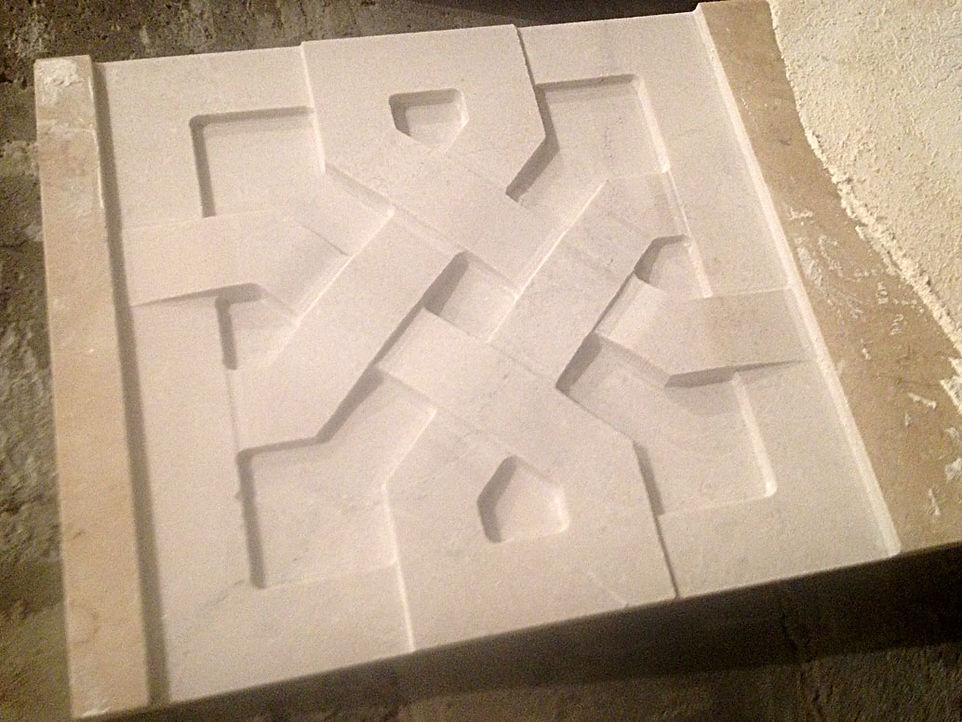 Фрезерные работы на мраморе