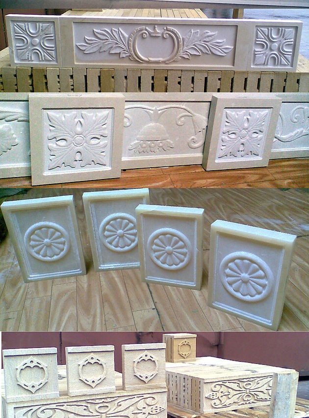 Фрезерные работы на мраморе