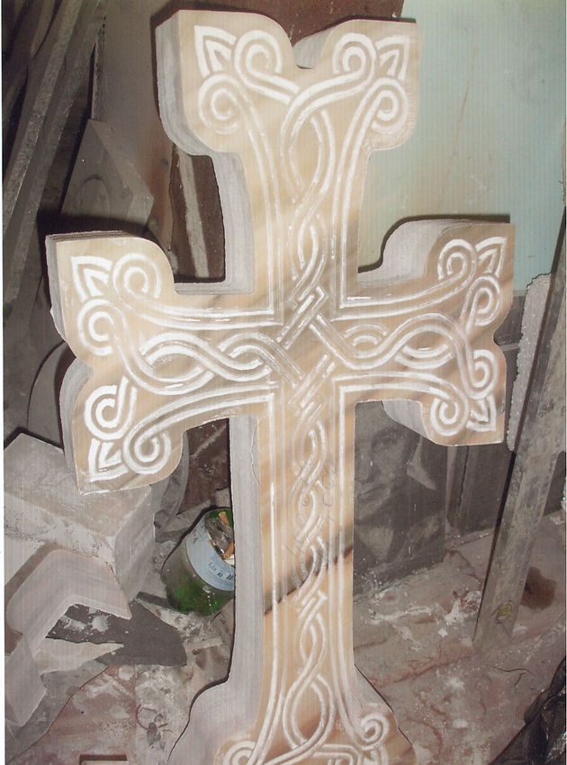 Резка мрамора по контуру