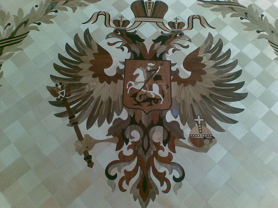 Паркетный пол, мозаика