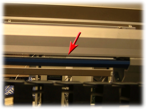 Биения ремня при гравировке