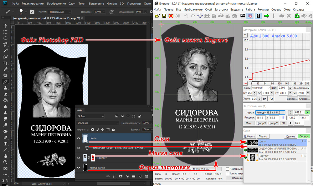 Векторная гравировка - расширение возможностей